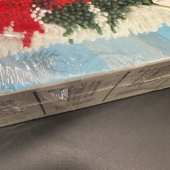 Vintage Latch Hook Kit Sew Simple Holiday Bells Christmas 1986 Craft Retro - Picture 9 of 11